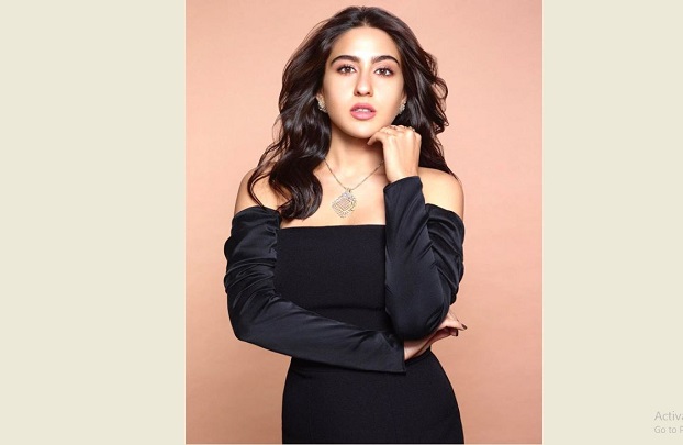 Sara Ali Khan looks gorgeous in off-shoulder black dress