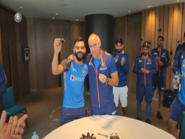 Virat Kohli and Paddy Upton