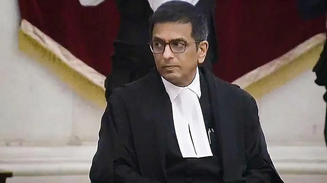 Chief Justice of India DY Chandrachud (File)