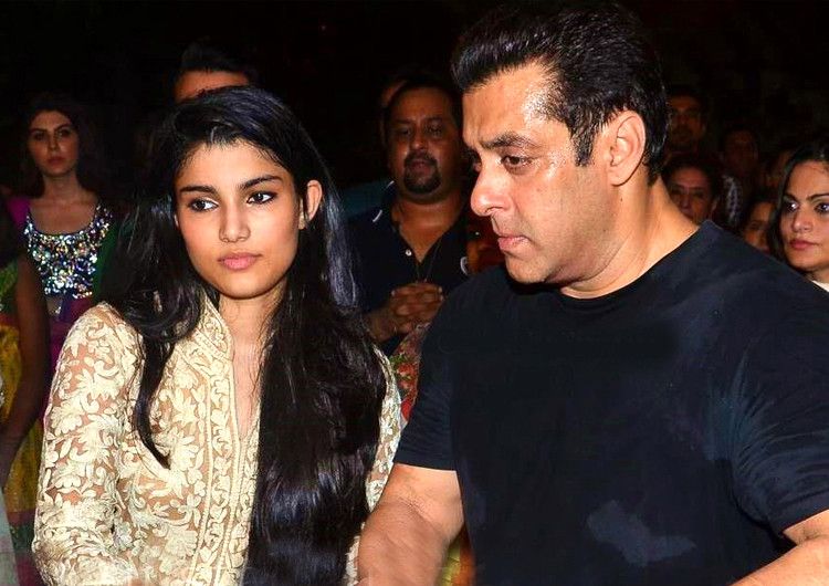 Salman Khan and his Niece Alizeh Agnihotri (File)