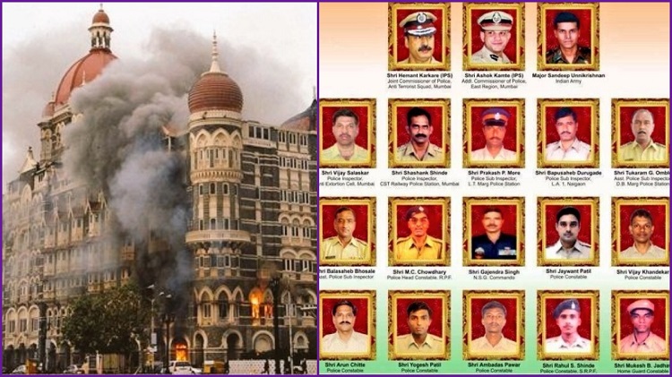 Tributes paid to the martyrs of 26/11 attack (File)