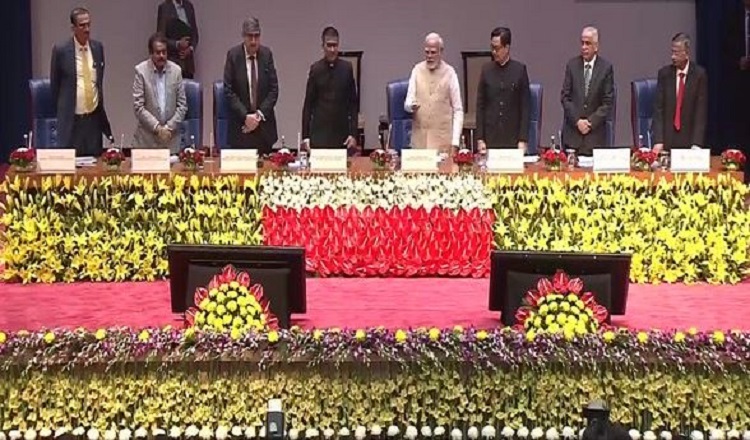 PM Narendra Modi launches various initiatives under the e-court project