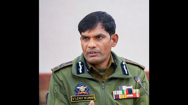 Additional Director General of Police (Kashmir zone) Vijay Kumar