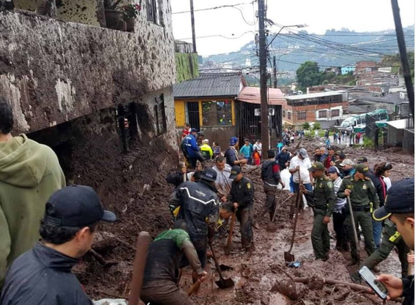 Colombia landslide