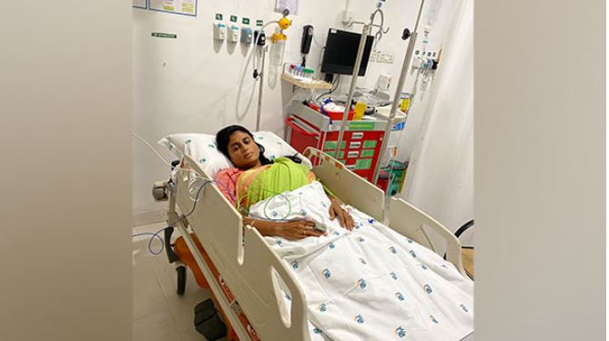 Telangana YSRTP YS Sharmila in hospital (File)