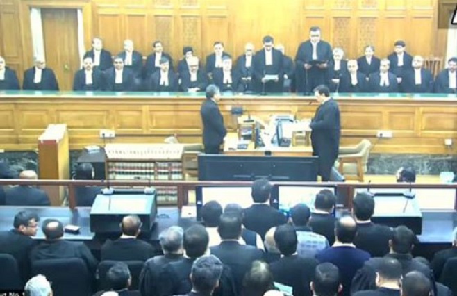 Justice Dipankar Datta being sworn in as Supreme Court judge
