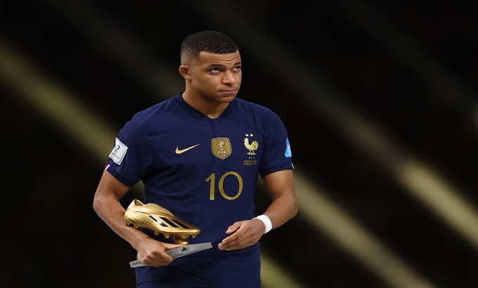 France's Kylian Mbappe