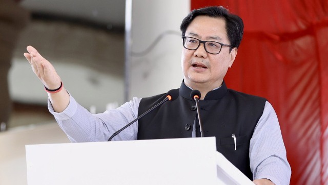 Union Minister of Law and Justice Kiren Rijiju (File)