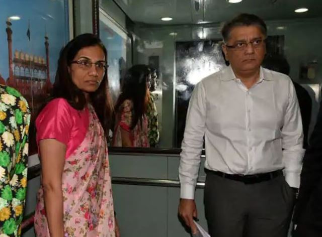 Former ICICI MD and CEO Chanda Kochhar and her husband Deepak Kochhar being taken by CBI