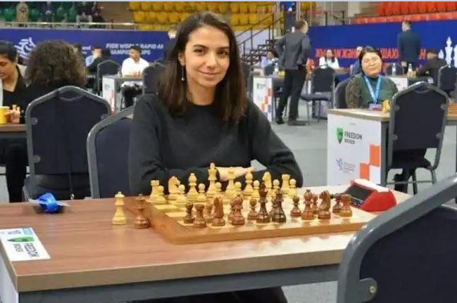 Iranian Chess player Sara Khadem (File)
