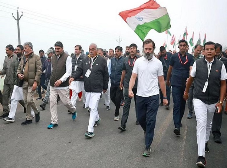 Rahul Gandhi led Bharat Jodo Yatra