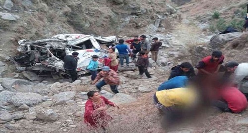 J-K: 3 army personnel killed after their vehicle falls into deep gorge