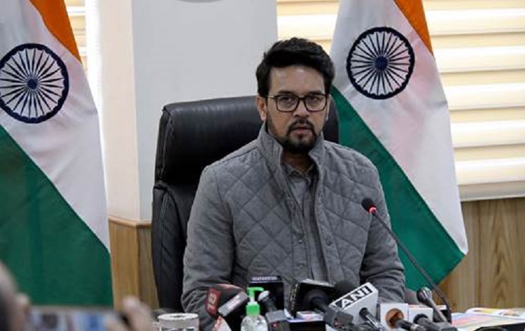 Union Minister for Sports and Youth Affairs Anurag Thakur