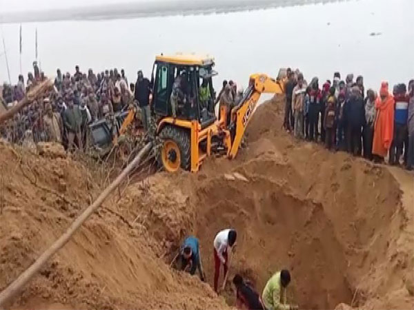 Three Women Buried Under Soil