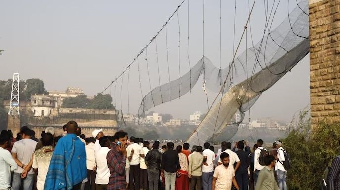 Morbi bridge collapsed on 30 October 2022
