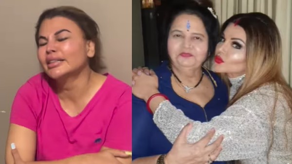 Rakhi Sawant with her mother