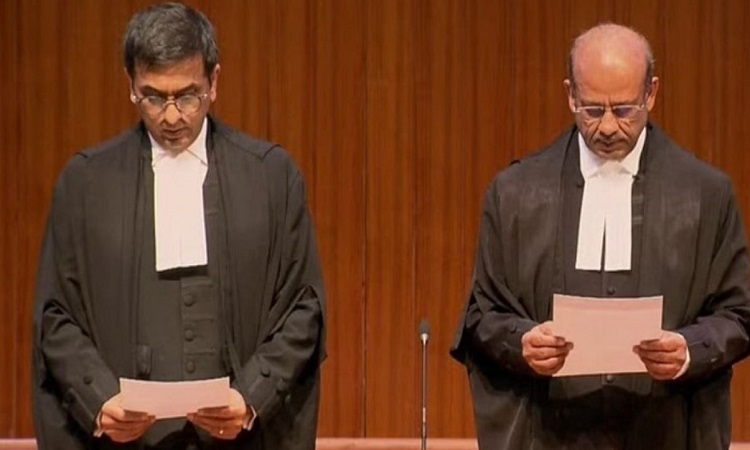 CJI DY Chandrachud administered the oath to the judges