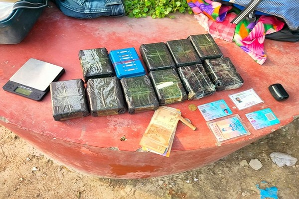 Quanity of contraband drugs seized