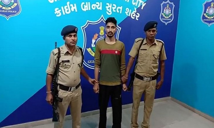 The accused after being arrested