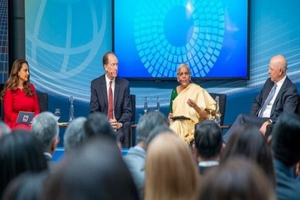 Union Minister Nirmala Sitharaman discusses empowering women leaders