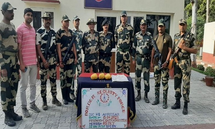 BSF seizes narcotics consignment in Amritsar