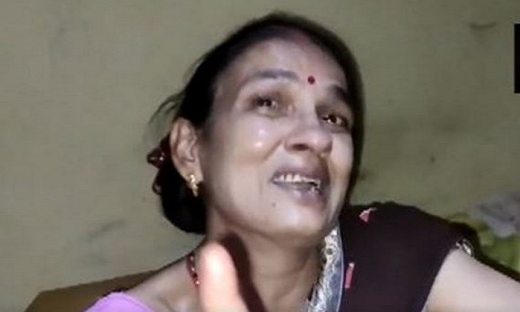 Asha Tiwari (mother of Lovelesh, one of the arrested shooters)