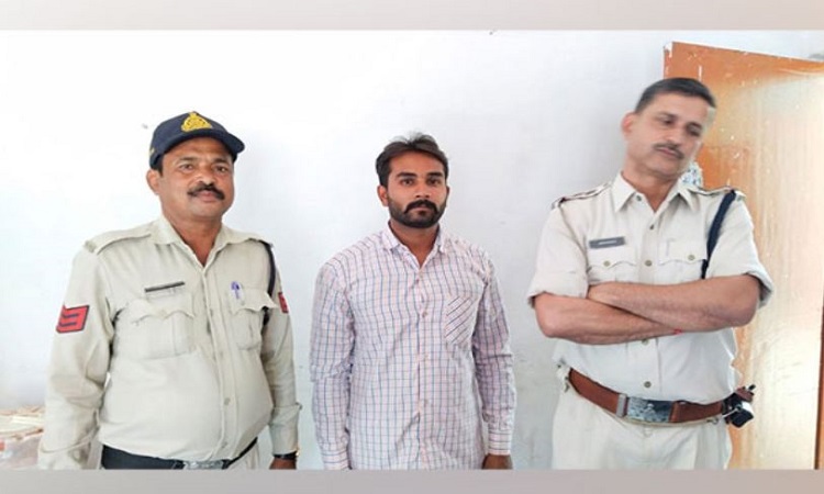 Farhan Pathan in police custody