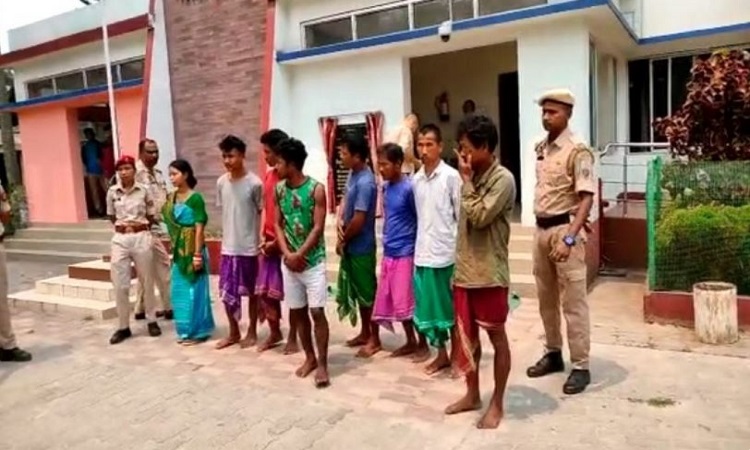 8 arrested for assaulting 4 villagers in Assam's Sonipat
