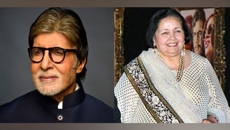 Amitabh Bachchan (left) pens emotional note for Pamela Chopra