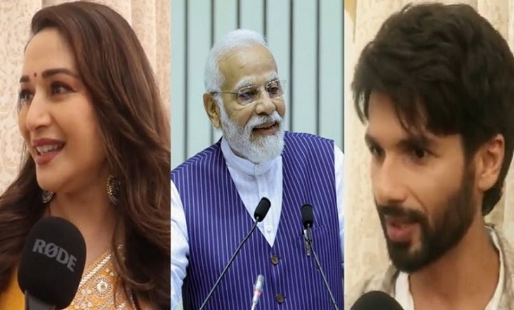 Madhuri Dixit, PM Modi, Shahid Kapoor