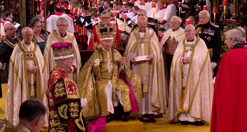 King Charles III crowned as the new King of United Kingdom