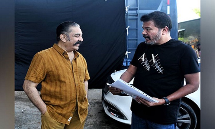 Kamal Haasan (L), Shankar