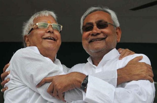 Nitish Kumar &Lalu Yadav says Who Baba