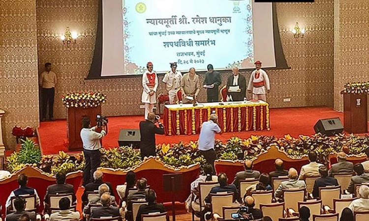 Justice Ramesh D Dhanuka sworn as the Chief Justice of the Bombay High Court