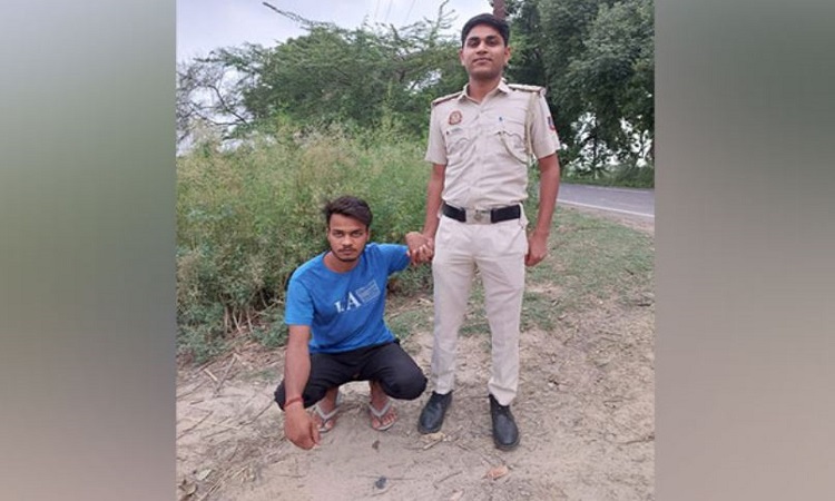 Accused Sahil arrested near Uttar Pradesh's Bulandshahr