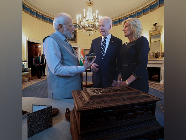 Prime Minister Narendra Modi, US President Joe Biden, First Lady Jill Biden
