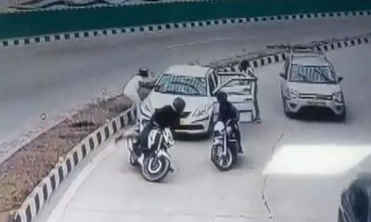 Visuals from the screenshot of CCTV footage confirmed by police