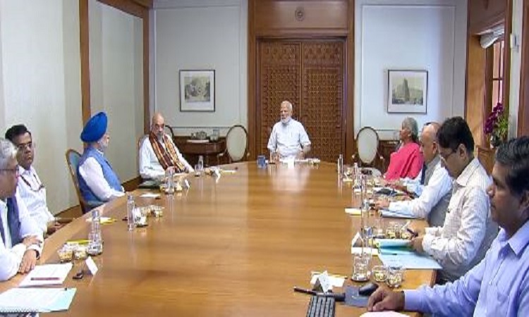 PM Modi chairs meet with Cabinet ministers