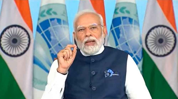 PM Modi addresses SCO Summit 2023