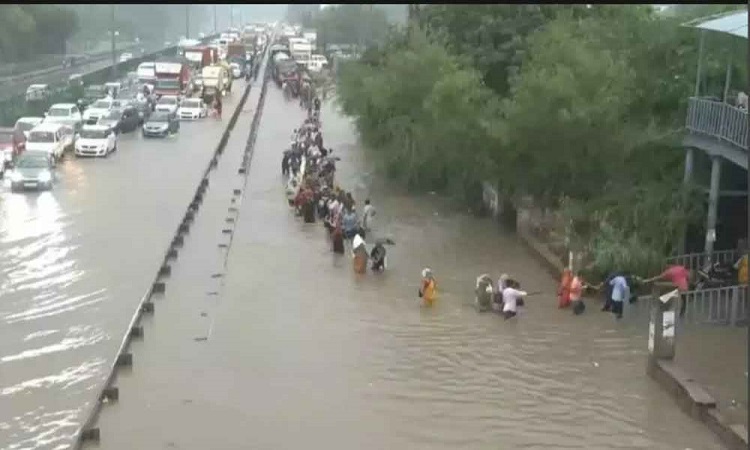 Unprecedented rains in Delhi