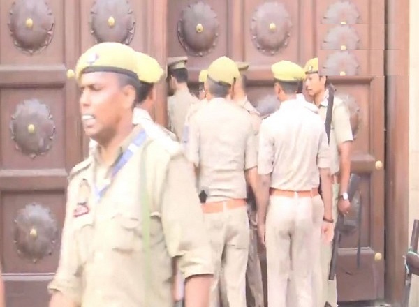 Police officials enter Gyanvapi mosque complex
