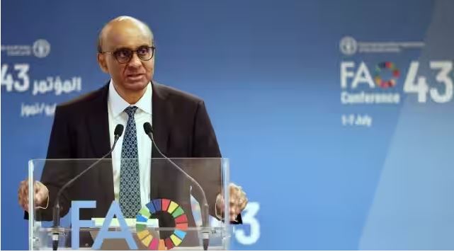 Singapore's former Indian-origin minister Tharman Shanmugaratnam