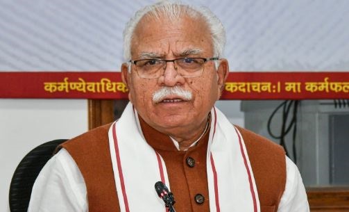 Haryana CM Manohar Lal Khattar