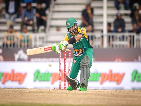 Vancouver Knights' Mohammad Rizwan in action against Montreal Tigers during GT20 Canada