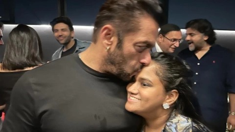 Salman Khan with Arpita