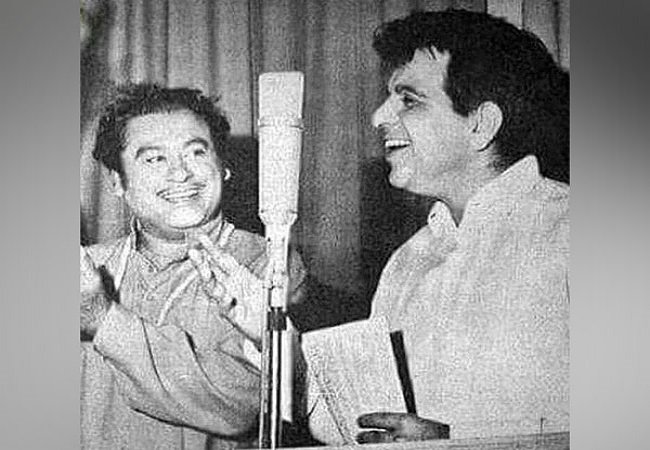 Legendary icons Dilip Kumar and Kishore Kumar