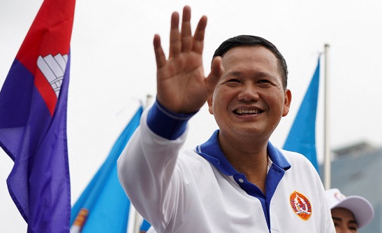Cambodian PM Hun Sen’s son Hun Manet