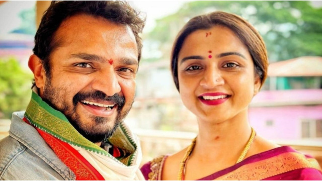 Kannada actor Vijay Raghavendra and his late wife