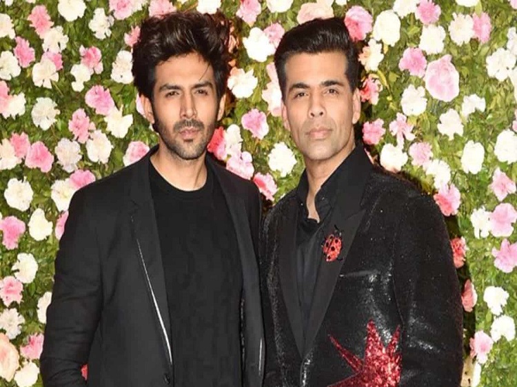 Kartik Aaryan, Karan Johar