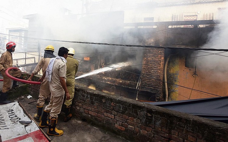 Fire breaks out in UP